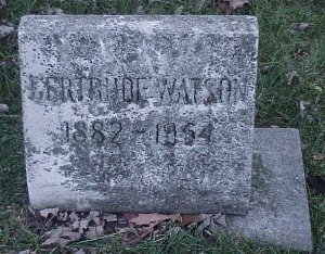 gertrude rushton grave