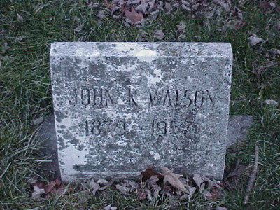 john watson grave
